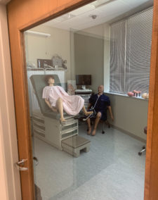 Mannequin used in teaching nursing students at Beaver College of Health Sciences